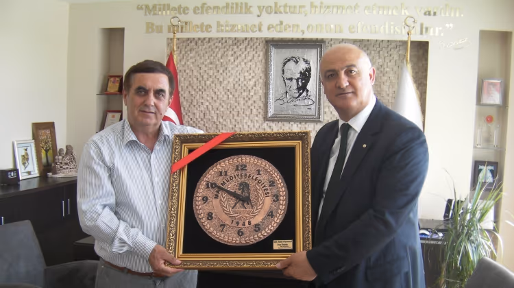 Birliğimiz Üyesi Mahmudiye Belediyesini Ziyaret