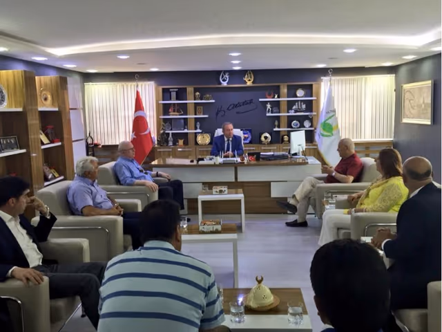 Birliğimizin Temmuz ayı encümen toplantısı Oğuzlar Belediyesinde gerçekleştirildi