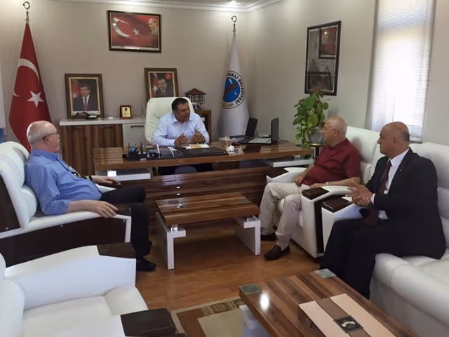 Birliğimizin Temmuz ayı encümen toplantısı Oğuzlar Belediyesinde gerçekleştirildi