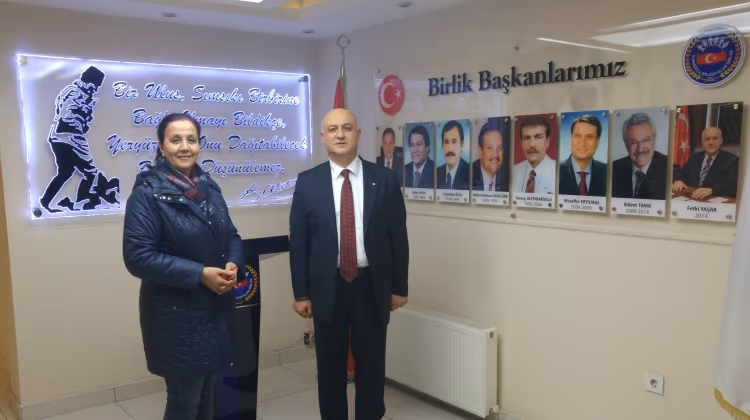 Saltukova Belediye Başkanı Birliğimizi Ziyaret Etti.