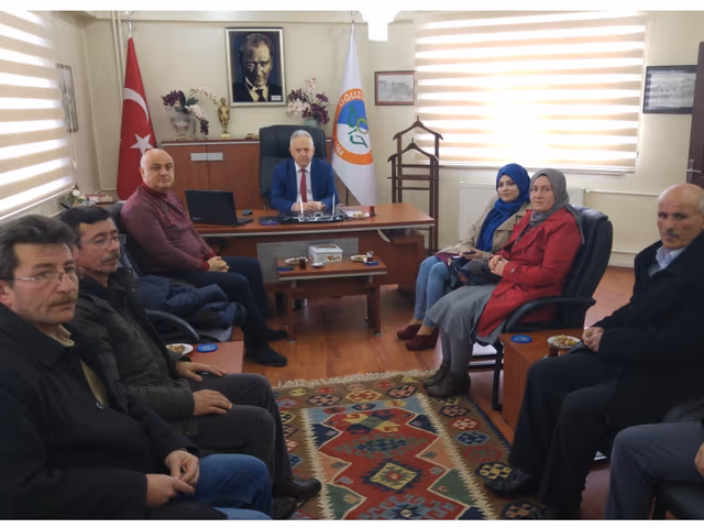 Birliğimiz üyesi Oğuzlar Belediyesi ne Türkiye Belediyeler Birliği tarafından hibe edilen itfaiye aracının teslim töreni