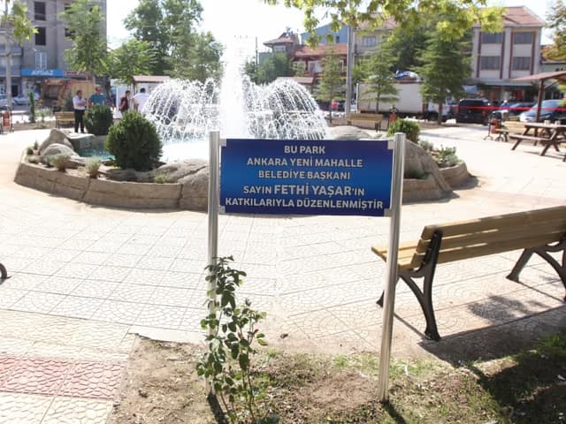 Evciler Belediyesi Park Açılışı
