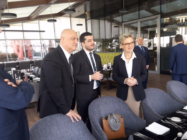 Avusturya Cumhuriyeti Büyükelçisi Sn. Ulrike TILLY ve Sn. Dr. Christian MAIER ile Bir Arada Bulunduk.