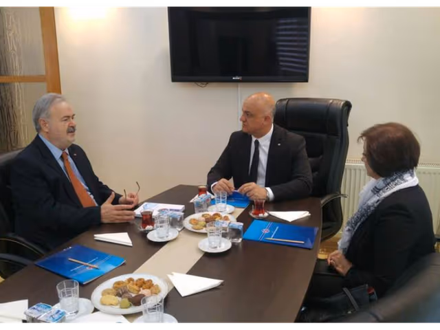 Moldova Cumhuriyeti Büyükelçisi Mr.Igor BOLBOCEANU Birliğimizi ziyaret etti.