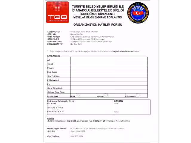 MEVZUAT BİLGİLENDİRME TOPLANTISI