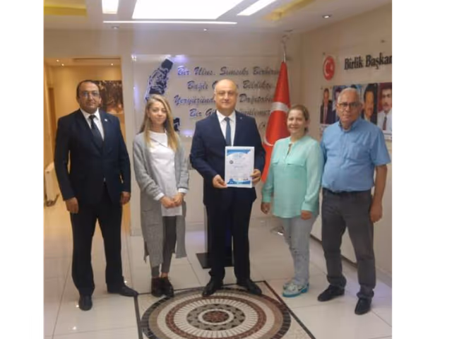 ISO 9001:2015 Kalite Yönetim Sistem Belgesi almaya hak kazandık.