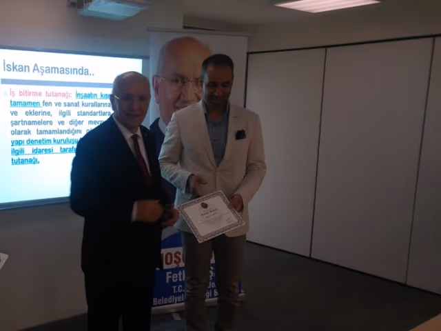 İmar Müdürleri ve Mali Hizmetler Müdürlerine yönelik “İmar Kanunu ve Uygulamaları” ve “Satın Alma Yöntem ve Süreçleri ” Konulu Hizmet İçi Eğitimler Tamamlandı.