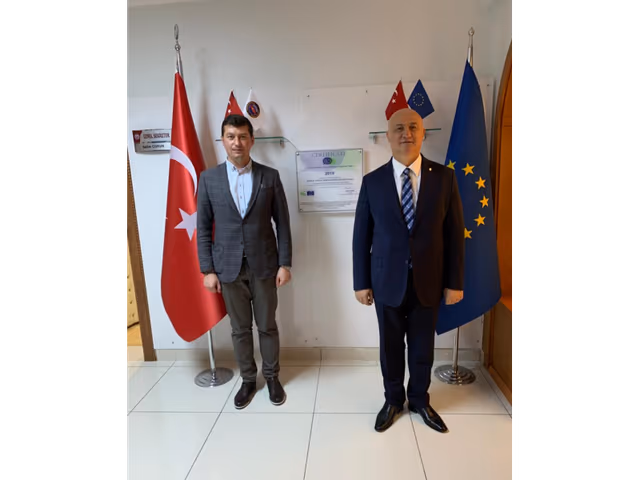 Rusya Federasyonu Büyükelçiliği Rusya Bilim ve Kültür Merkezi Başkan Yardımcısı Sn. Roman Penkin Birliğimizi ziyaret etti.