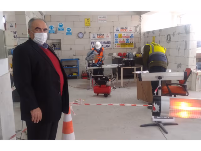 ´Mesleki Yeterlilik Belgesi´ sınavları yapılmaya başlandı.