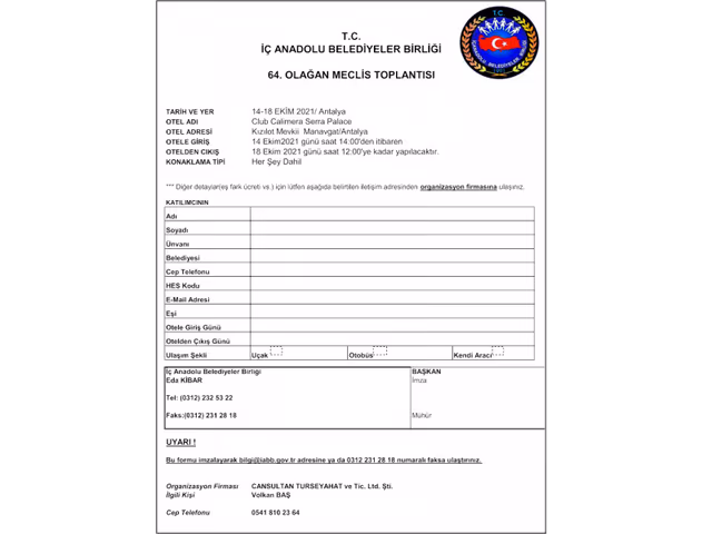 64. Olağan Meclis Toplantısı
