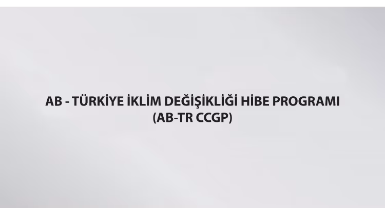 AB -Türkiye İklim Değişikliği Hibe Programı (AB-TR CCGP)