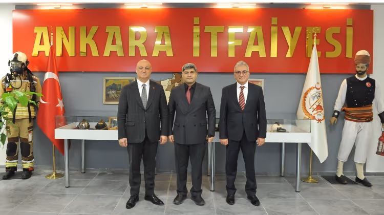 Ankara Büyükşehir Belediyesi İtfaiye Daire Başkanlığı Ziyareti