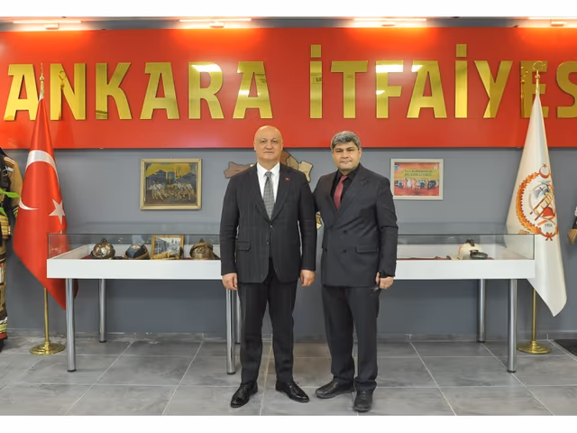 Ankara Büyükşehir Belediyesi İtfaiye Daire Başkanlığı Ziyareti