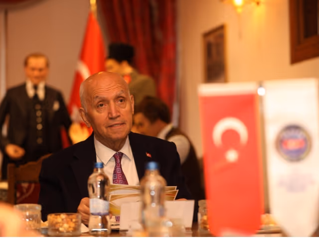 Sivrihisar Zaimağa Konağı'ndaki Encümen Toplantısından bir kare.