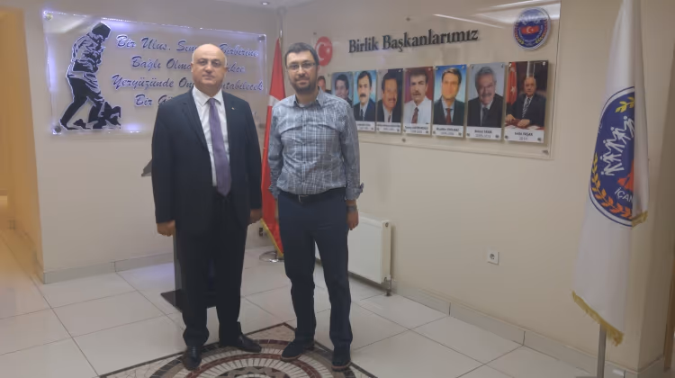 Yenimahalle Belediye Başkan Yardımcısı Sn. Erhan Aras Birliğimizi Ziyaret etti.
