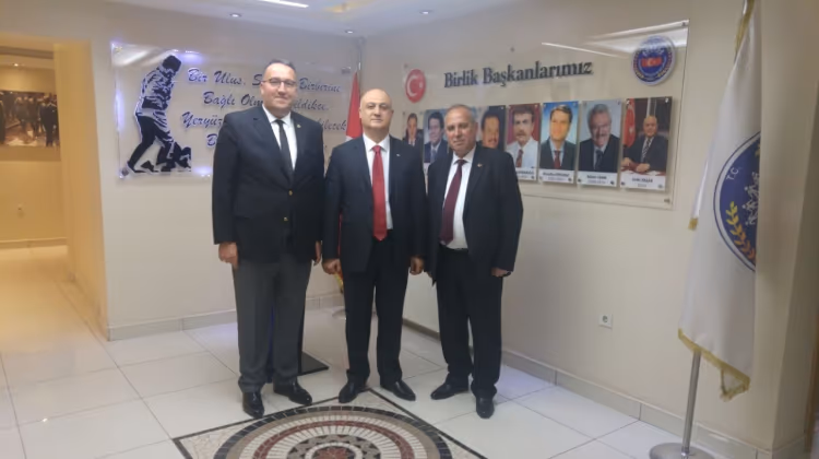 Kofçaz ve Ahmetbey Belediye Başkanlarının Ziyareti.