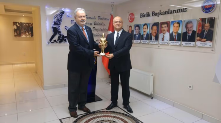 Moldova Cumhuriyeti Büyükelçisi Mr.Igor BOLBOCEANU Birliğimizi ziyaret etti.